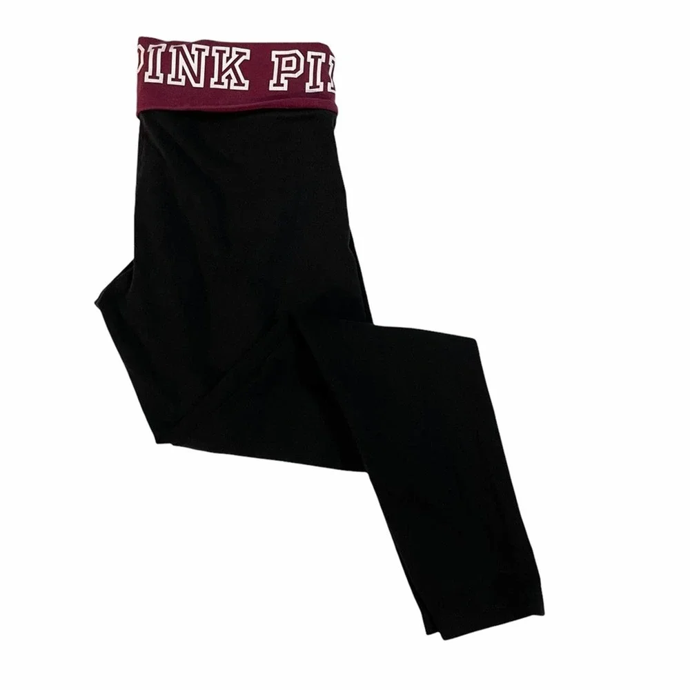 Victoria’s Secret PINK Fold Over Yoga Leggings